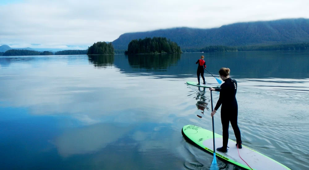 stand up paddle boarding tofino